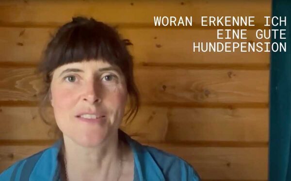 Tina Tschürtz im Video der Hundeversität